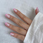 Pink French Tip Press-On Nails - HeyBabes India